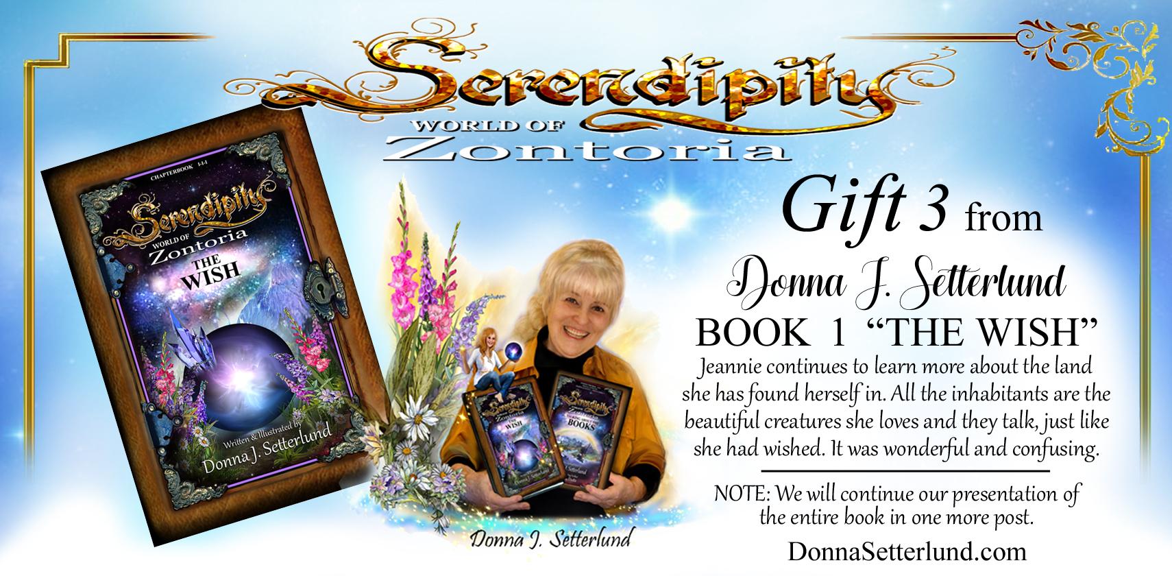 The Wish Book One Serendipity World of Zontoria by Donna Setterlund