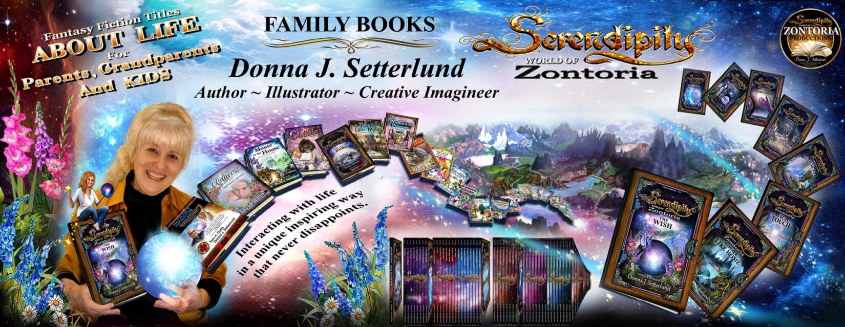 About Donna Setterlund, author and illustrator